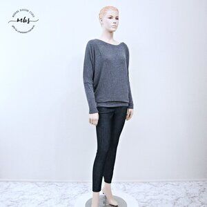 NWT Korye Boat Neck Dolman Sleeve Sweater Blue Women S
